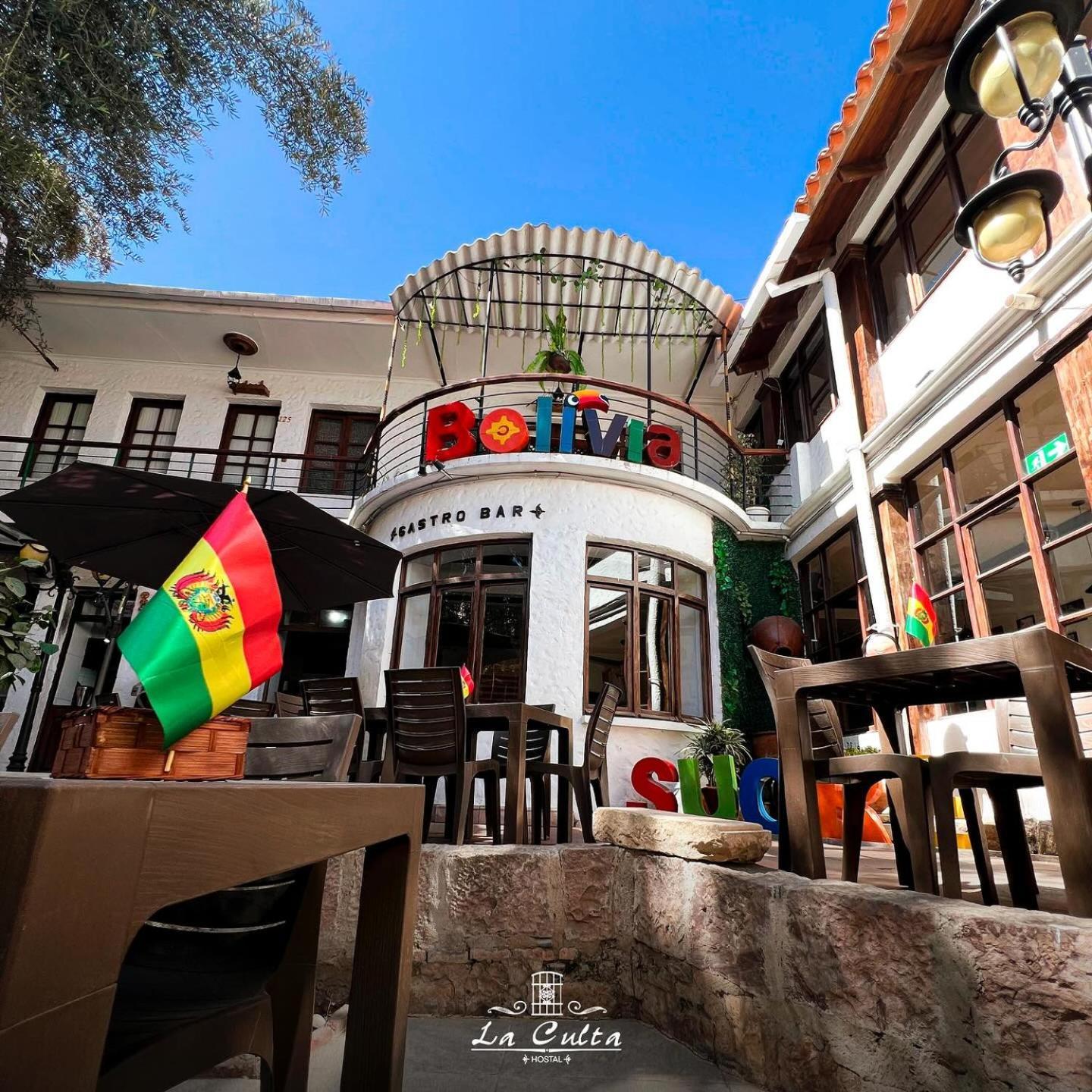 La Culta Centro Cultural Y Hostal Sucre Dış mekan fotoğraf